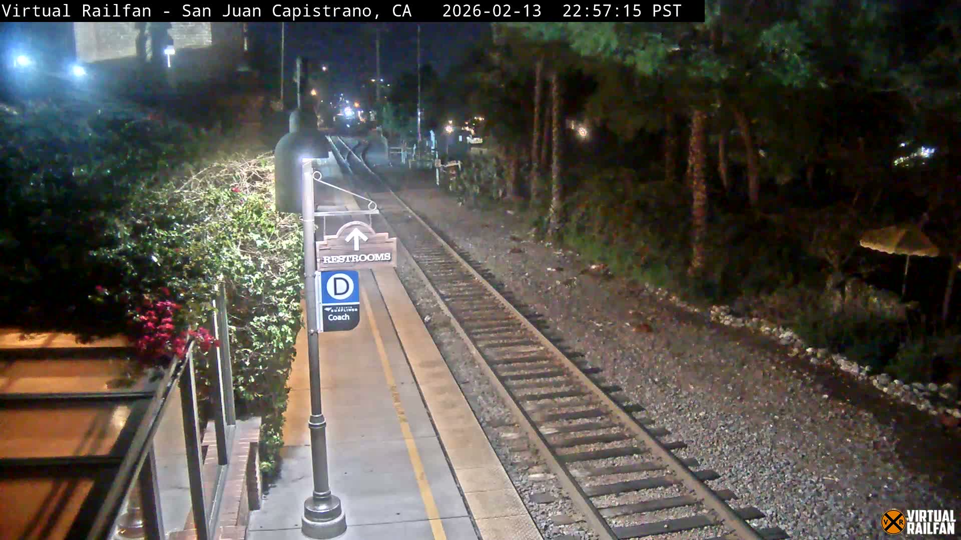 San Juan Capistrano Train Station Live Cam - San Juan Capistrano, Orange, California, USA