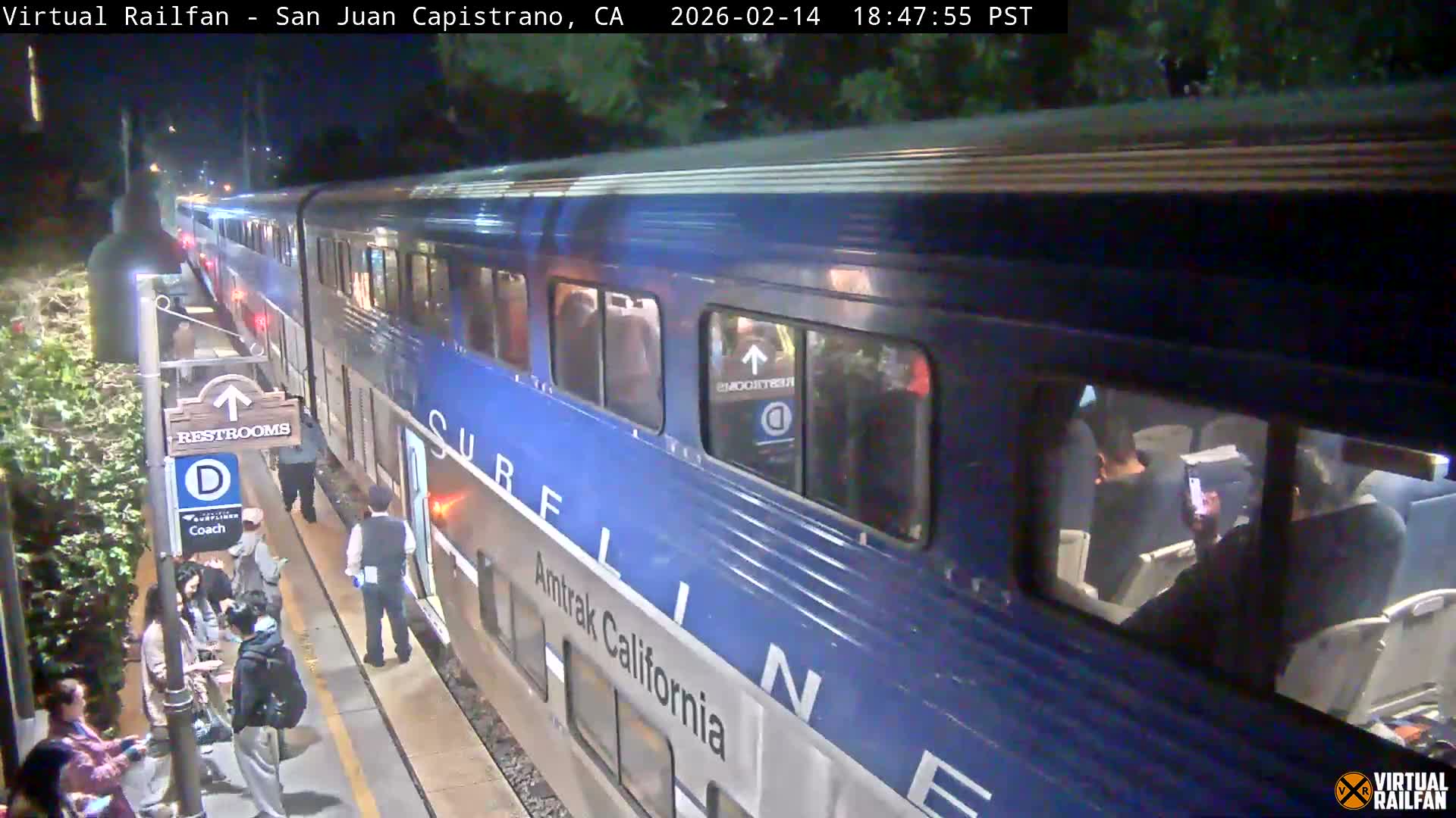 San Juan Capistrano Train Station Live Cam - San Juan Capistrano, Orange, California, USA