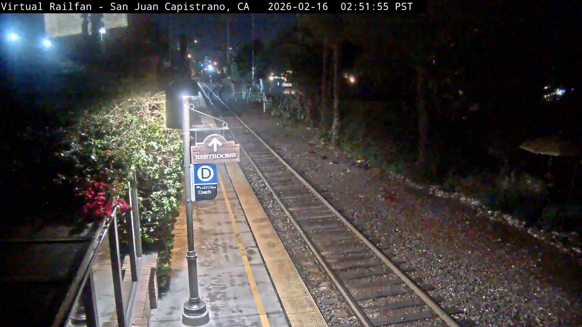 San Juan Capistrano Train Station Live Cam - San Juan Capistrano, Orange, California, USA