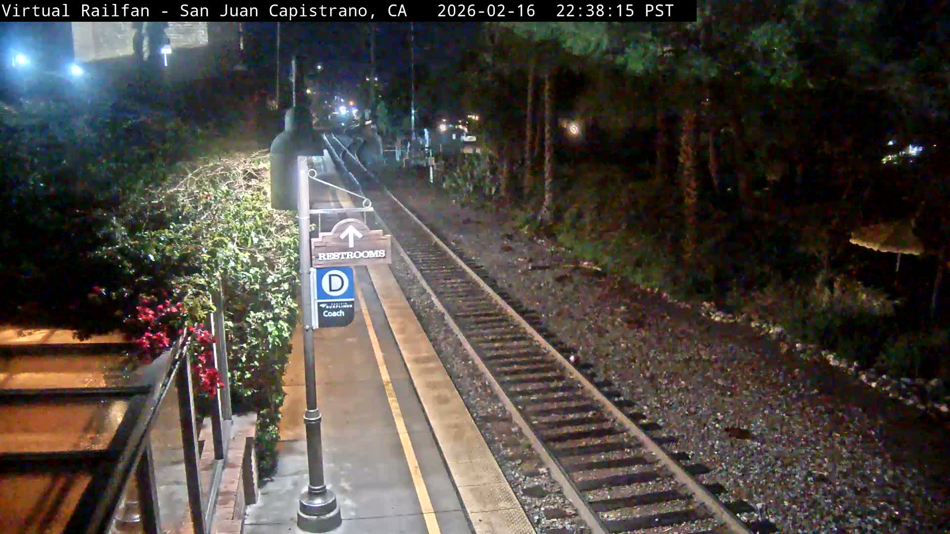 San Juan Capistrano Train Station Live Cam - San Juan Capistrano, Orange, California, USA