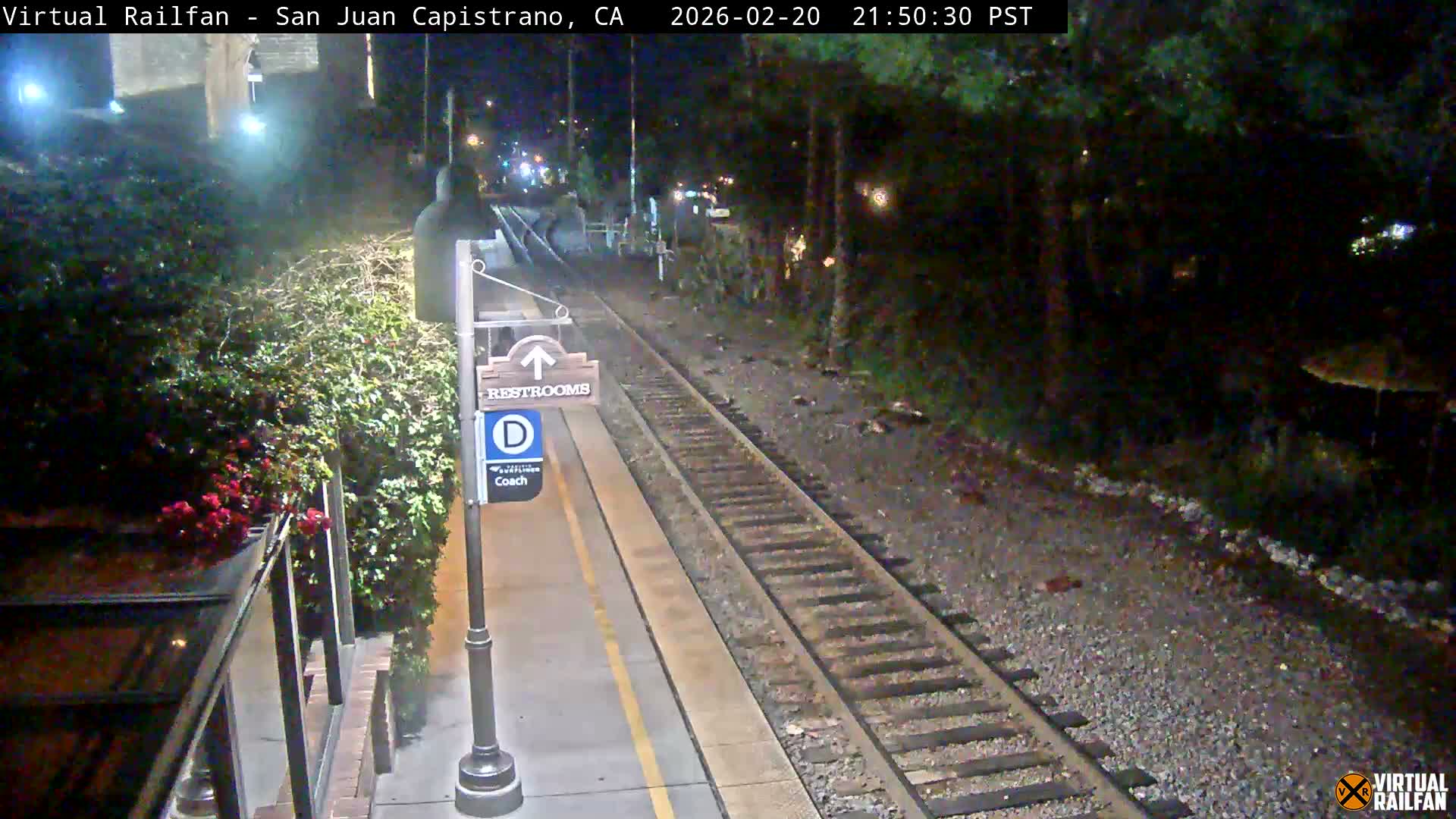 San Juan Capistrano Train Station Live Cam - San Juan Capistrano, Orange, California, USA