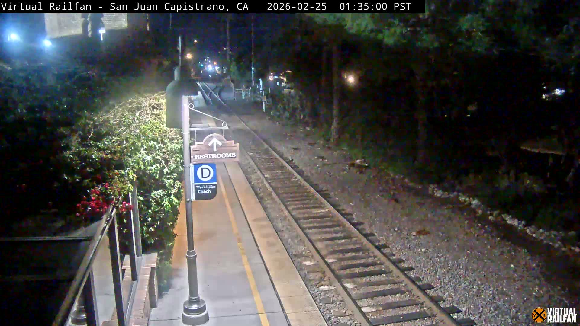 San Juan Capistrano Train Station Live Cam - San Juan Capistrano, Orange, California, USA