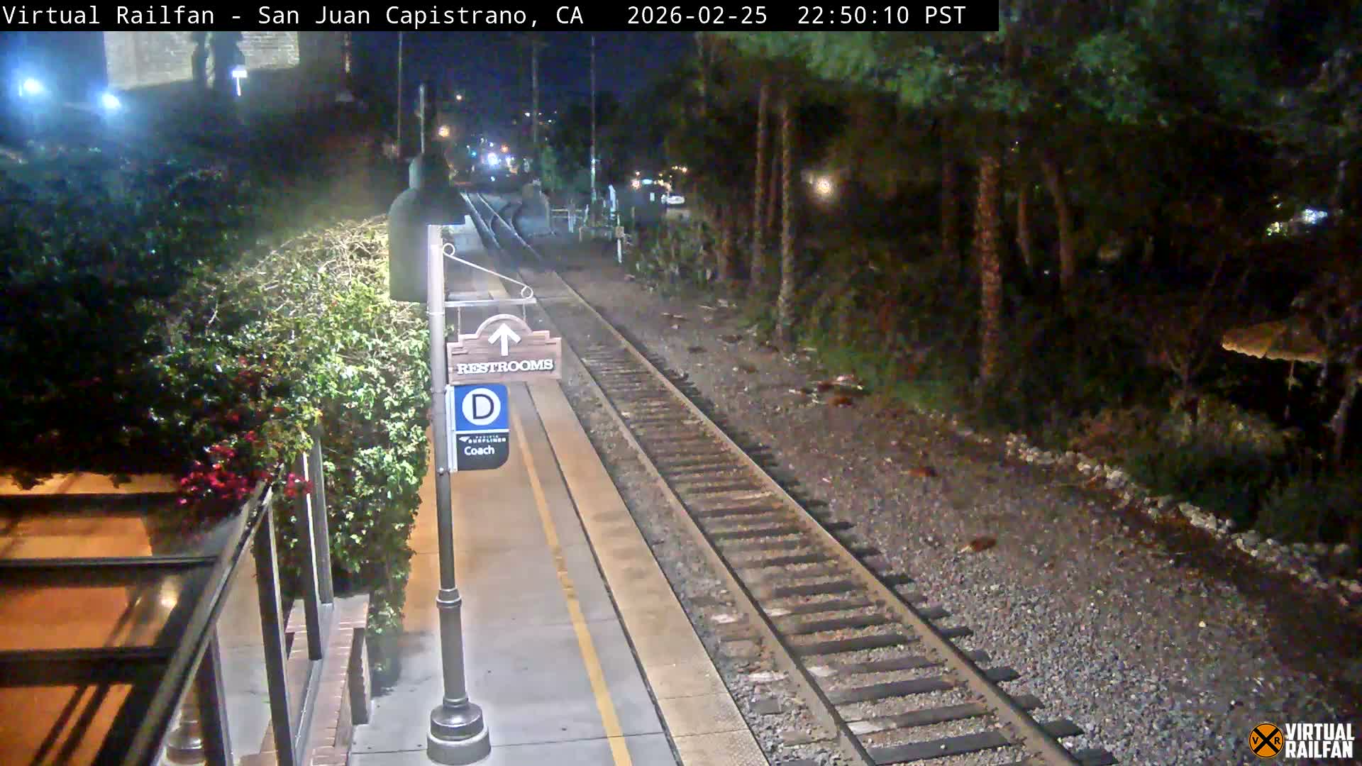 San Juan Capistrano Train Station Live Cam - San Juan Capistrano, Orange, California, USA