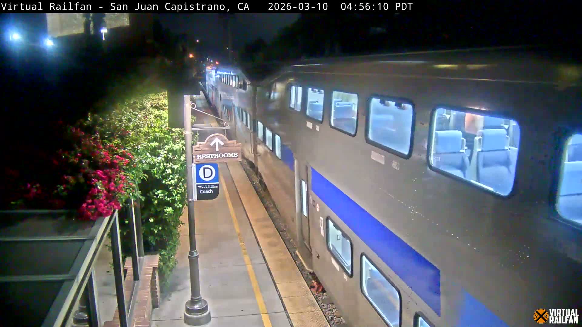 San Juan Capistrano Train Station Live Cam - San Juan Capistrano, Orange, California, USA