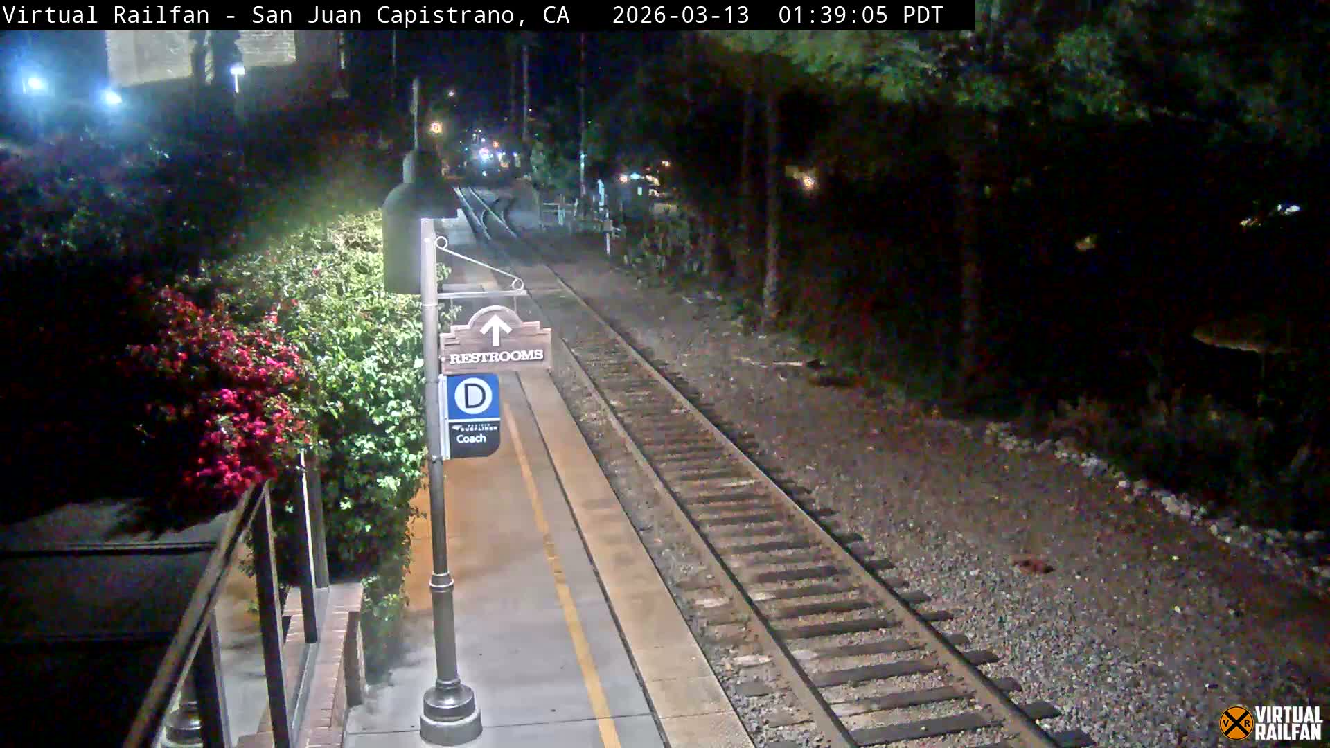 San Juan Capistrano Train Station Live Cam - San Juan Capistrano, Orange, California, USA