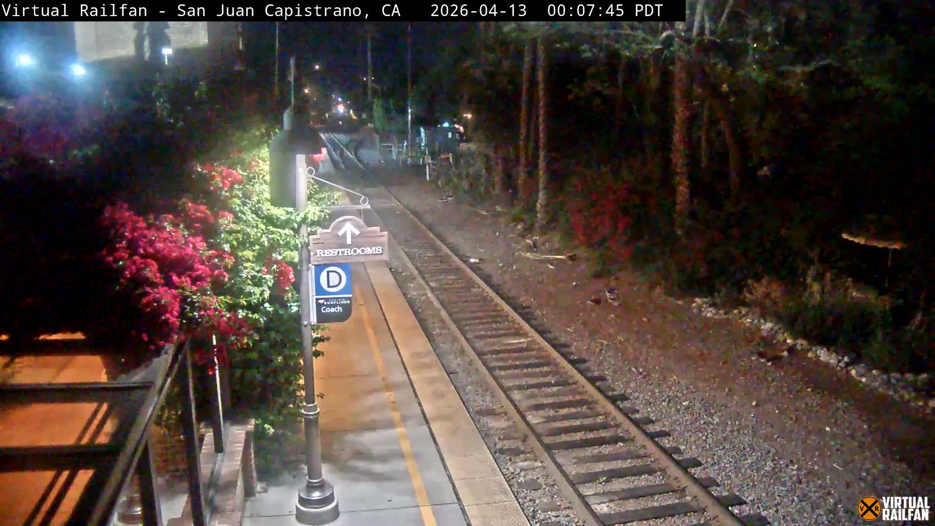 San Juan Capistrano Train Station Live Cam - San Juan Capistrano, Orange, California, USA