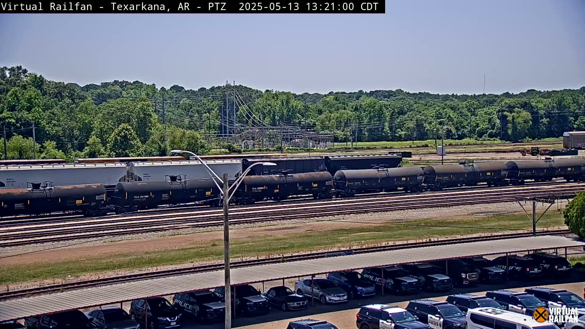 Texarkana Train Depot & Railroad Crossing Live Cam - Texarkana,Miller, Arkansas, USA 