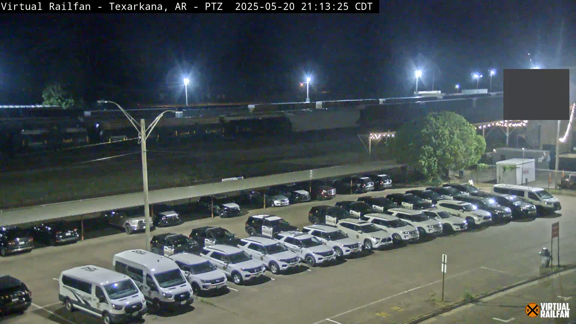 Texarkana Train Depot & Railroad Crossing Live Cam - Texarkana,Miller, Arkansas, USA 