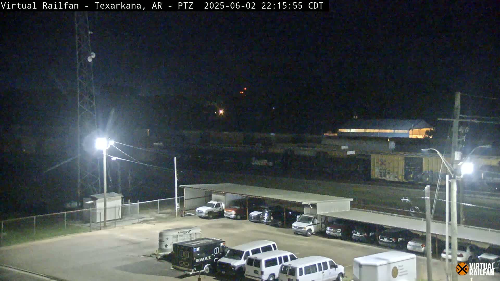Texarkana Train Depot & Railroad Crossing Live Cam - Texarkana,Miller, Arkansas, USA 