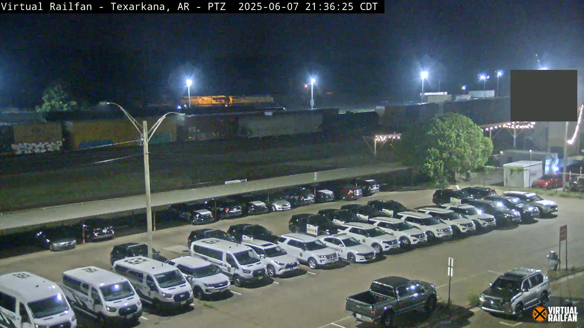 Texarkana Train Depot & Railroad Crossing Live Cam - Texarkana,Miller, Arkansas, USA 