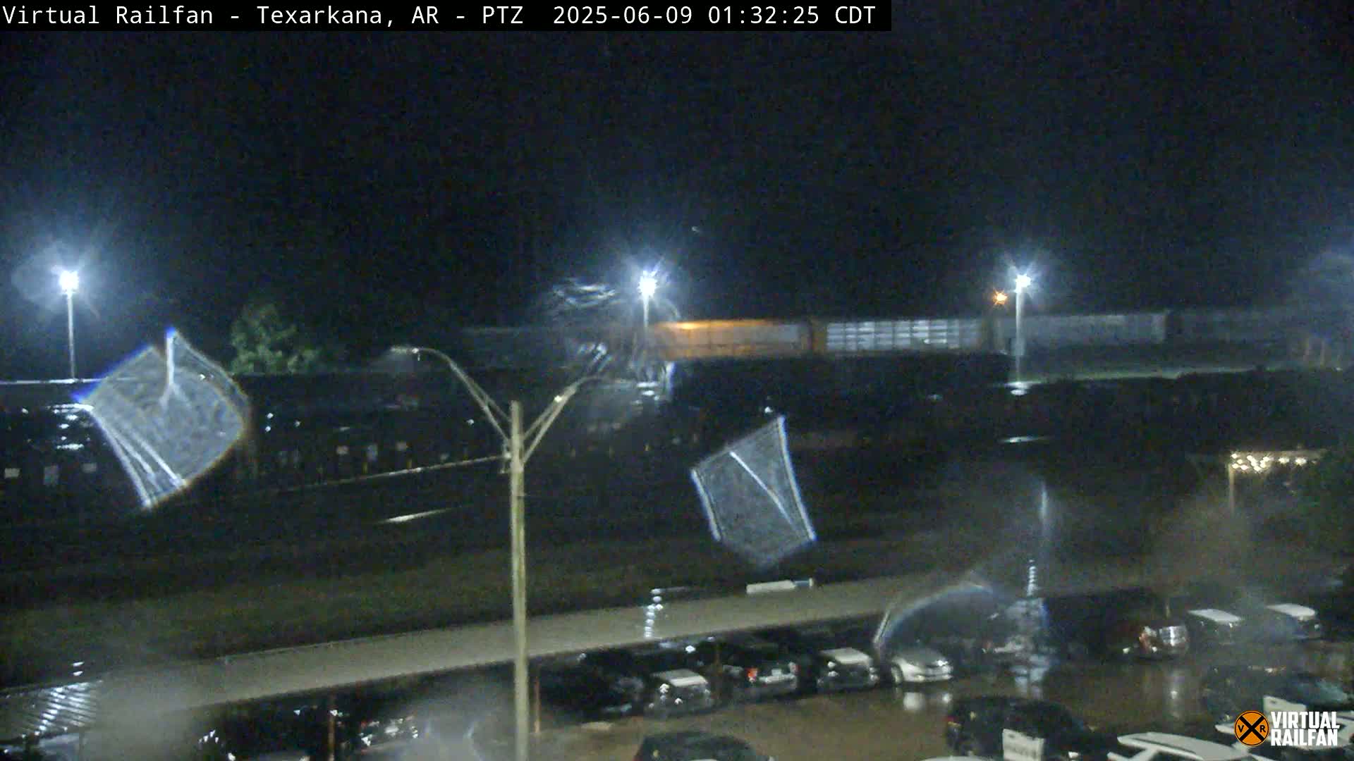 Texarkana Train Depot & Railroad Crossing Live Cam - Texarkana,Miller, Arkansas, USA 