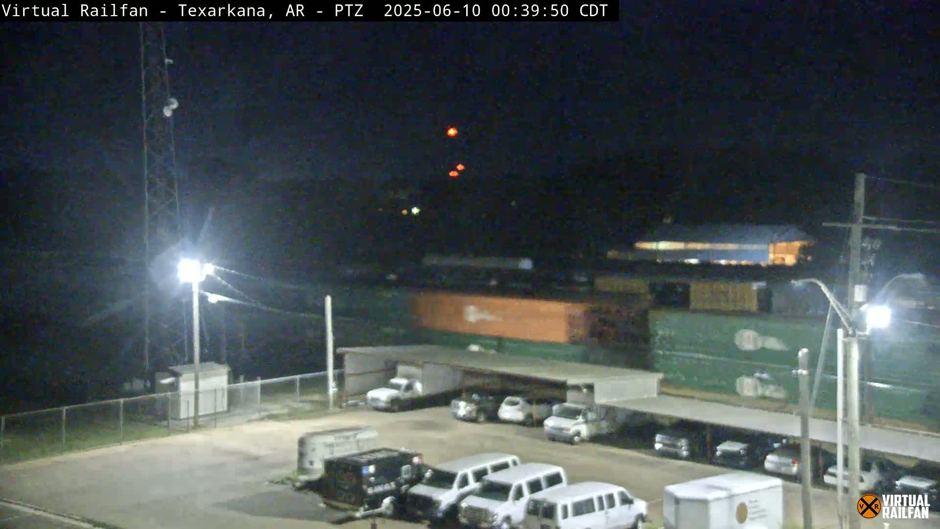 Texarkana Train Depot & Railroad Crossing Live Cam - Texarkana,Miller, Arkansas, USA 