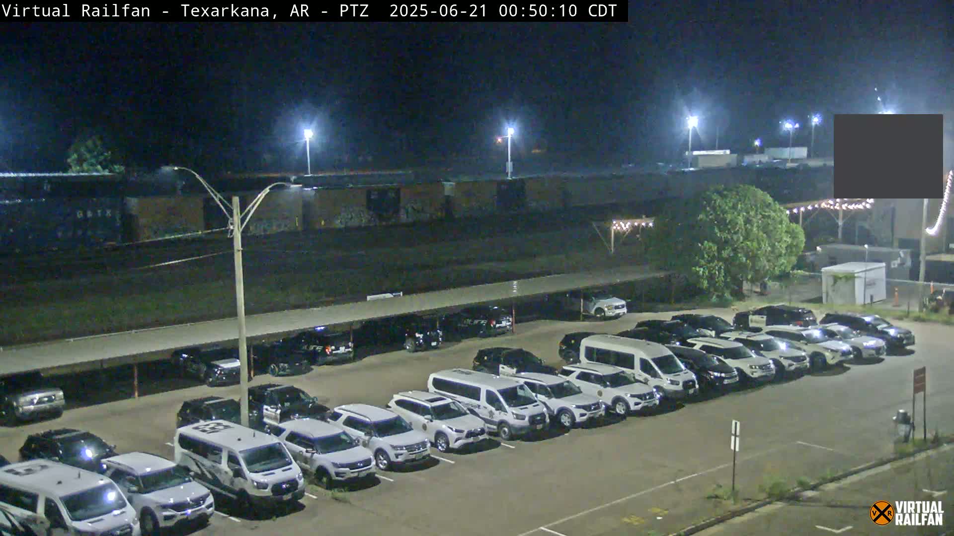 Texarkana Train Depot & Railroad Crossing Live Cam - Texarkana,Miller, Arkansas, USA 