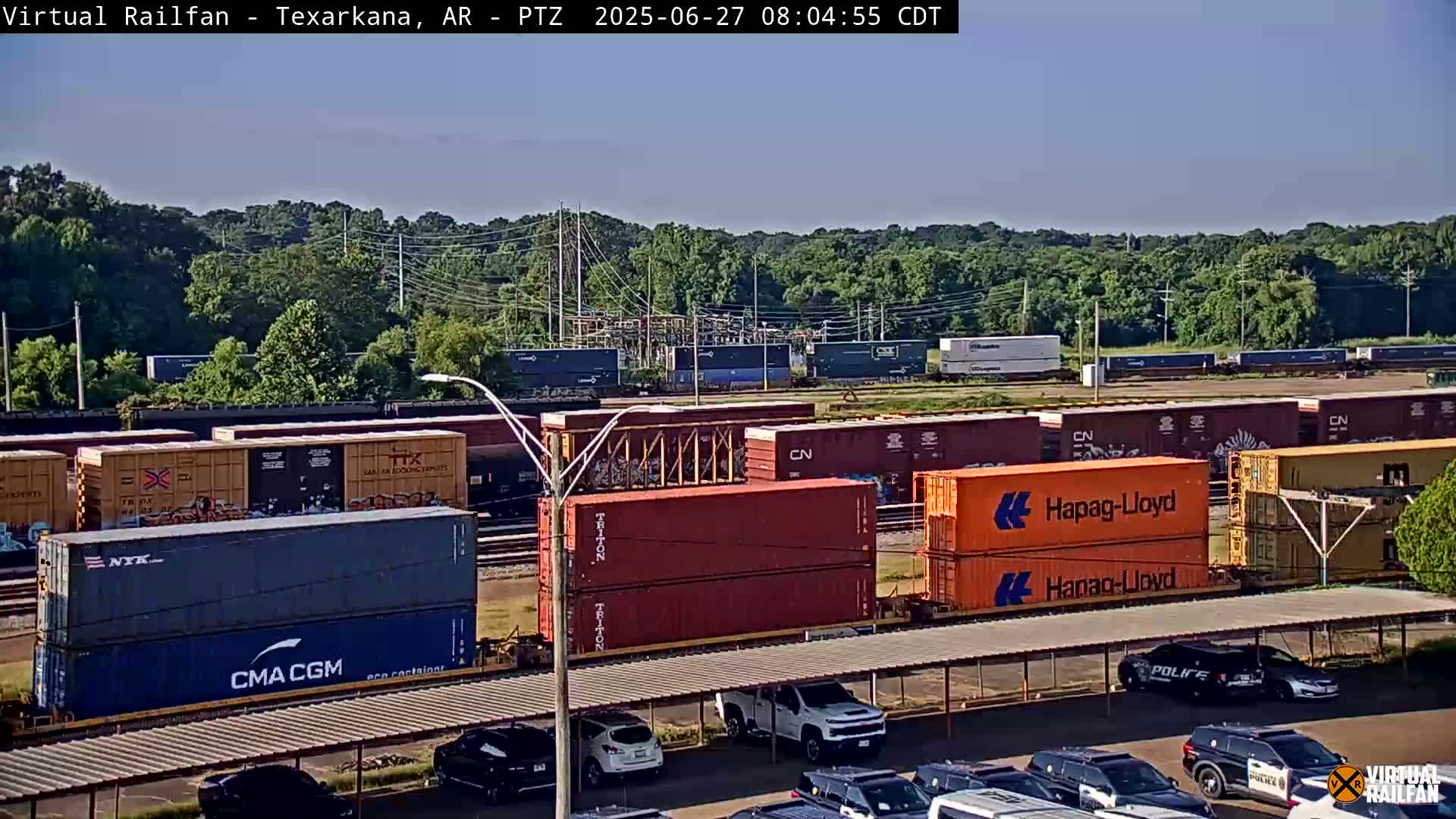Texarkana Train Depot & Railroad Crossing Live Cam - Texarkana,Miller, Arkansas, USA 