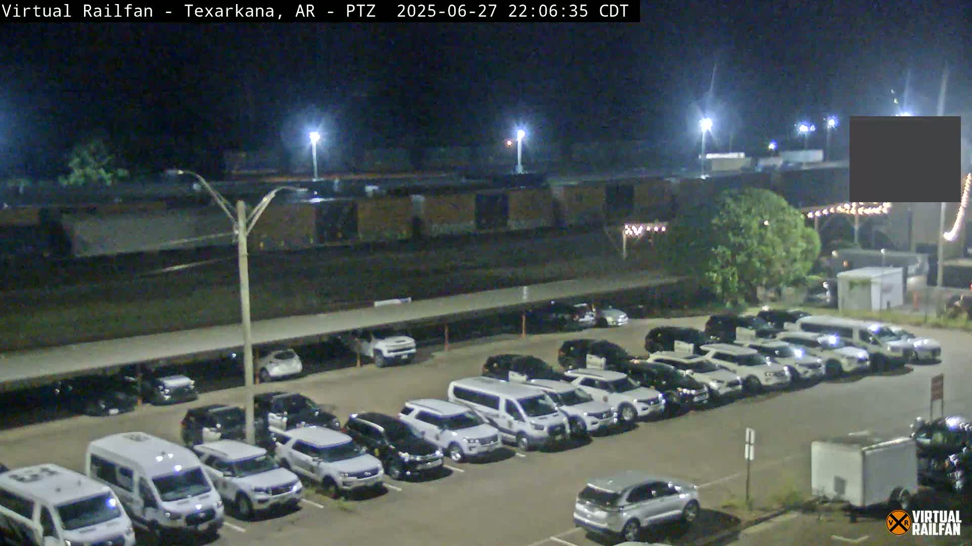 Texarkana Train Depot & Railroad Crossing Live Cam - Texarkana,Miller, Arkansas, USA 