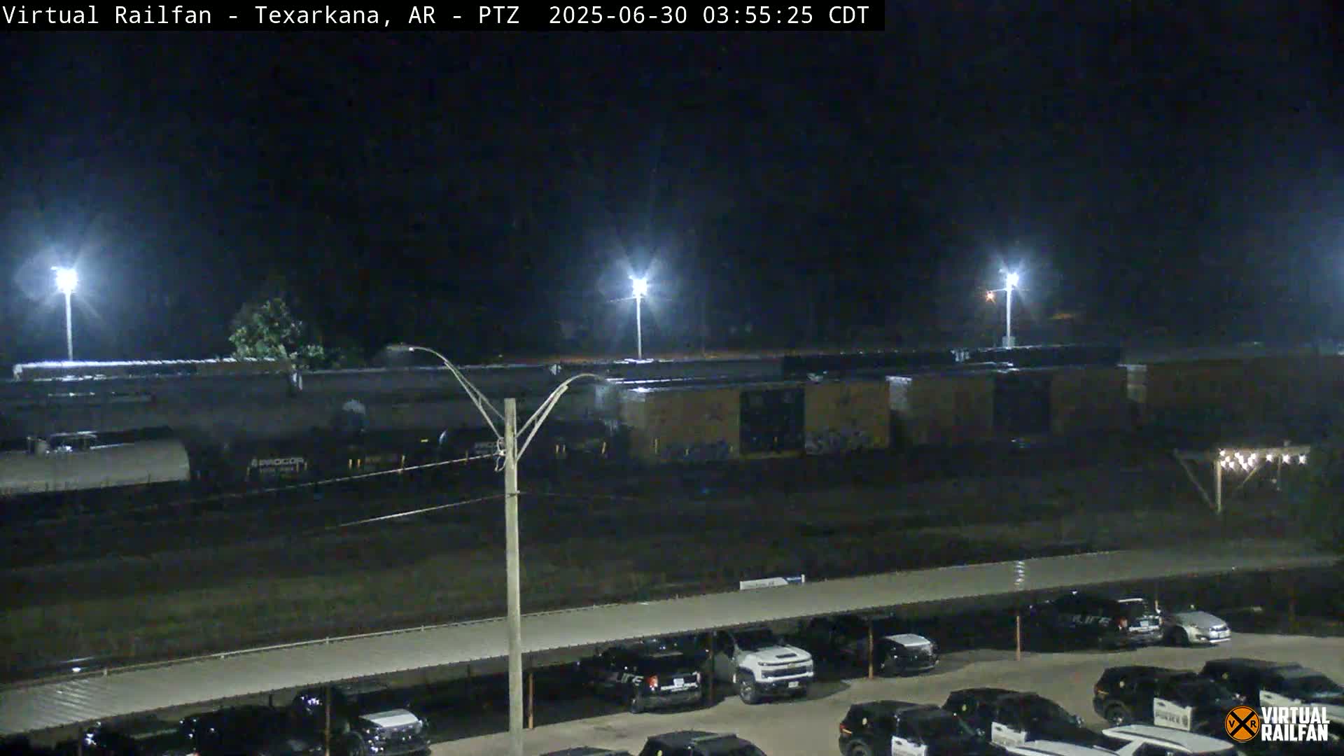 Texarkana Train Depot & Railroad Crossing Live Cam - Texarkana,Miller, Arkansas, USA 