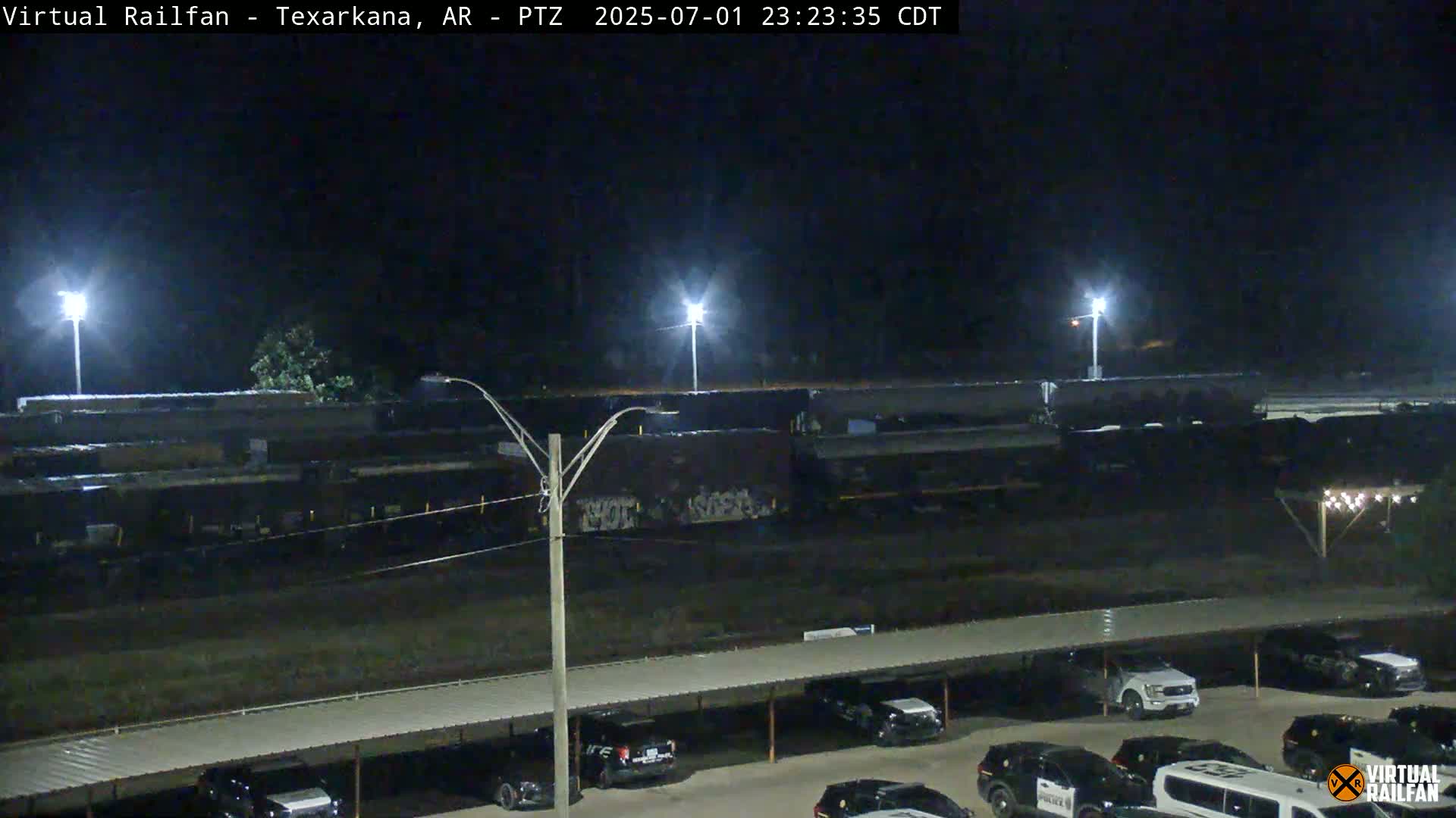 Texarkana Train Depot & Railroad Crossing Live Cam - Texarkana,Miller, Arkansas, USA 