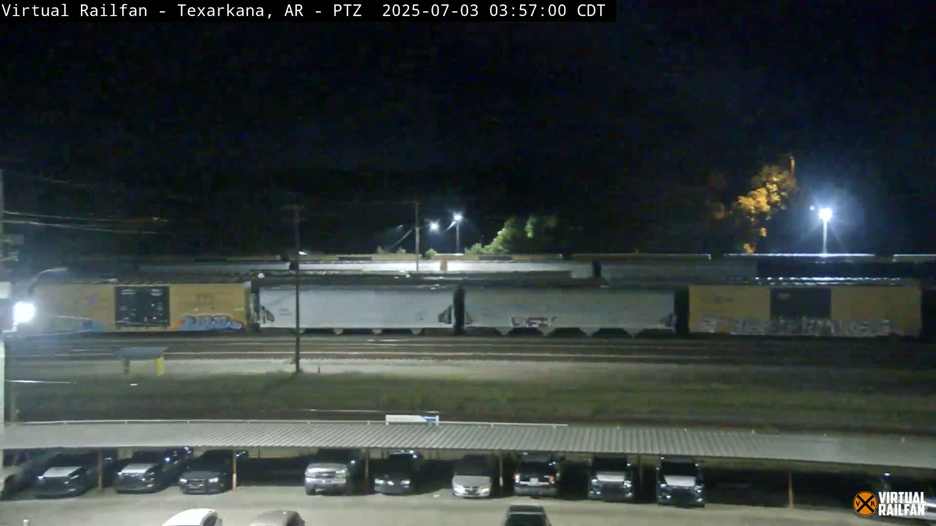 Texarkana Train Depot & Railroad Crossing Live Cam - Texarkana,Miller, Arkansas, USA 
