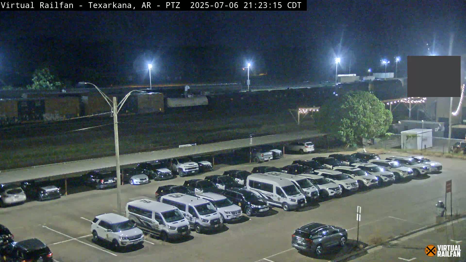 Texarkana Train Depot & Railroad Crossing Live Cam - Texarkana,Miller, Arkansas, USA 
