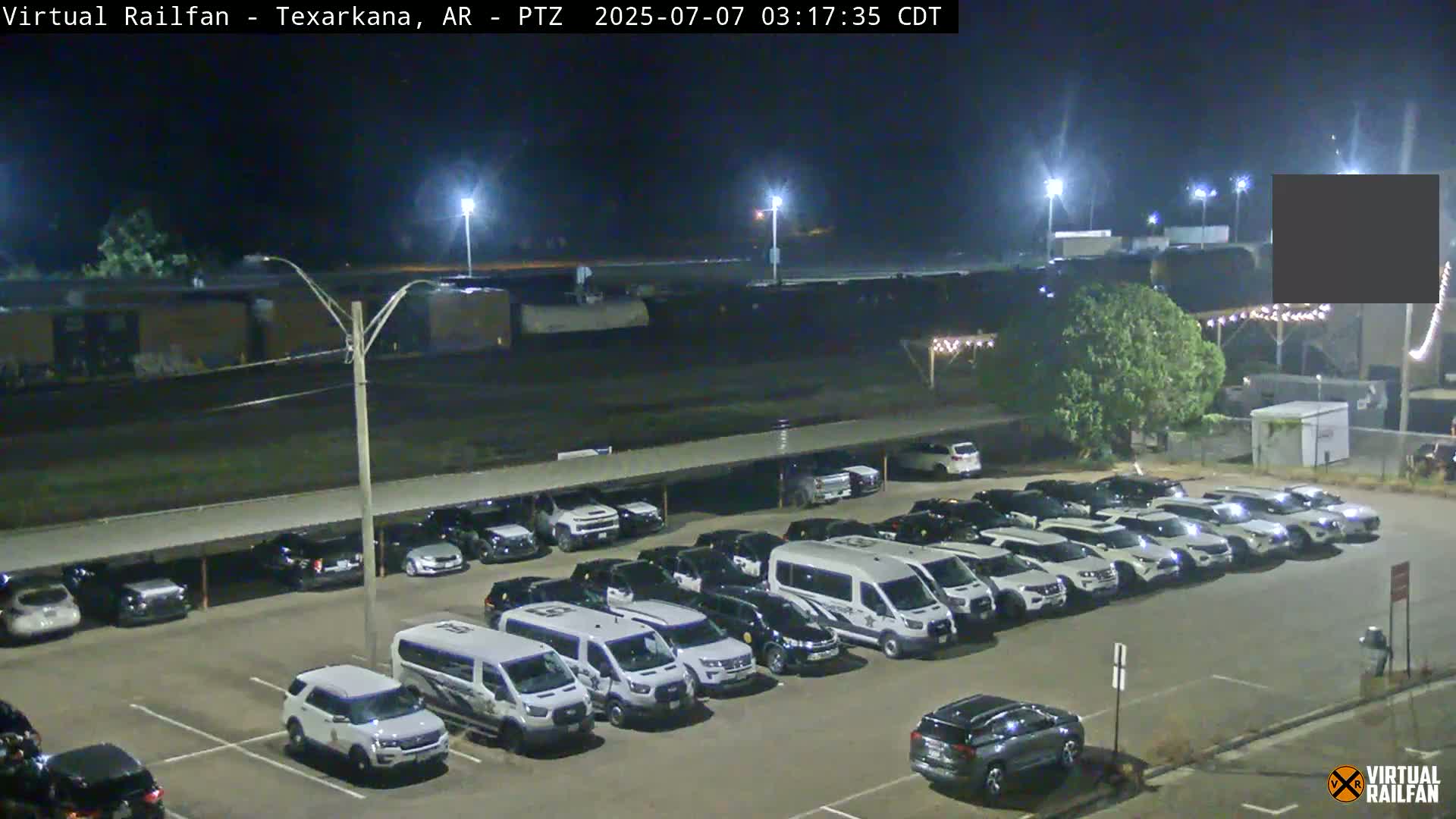 Texarkana Train Depot & Railroad Crossing Live Cam - Texarkana,Miller, Arkansas, USA 