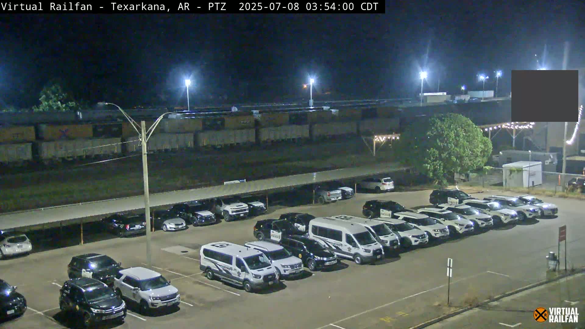 Texarkana Train Depot & Railroad Crossing Live Cam - Texarkana,Miller, Arkansas, USA 