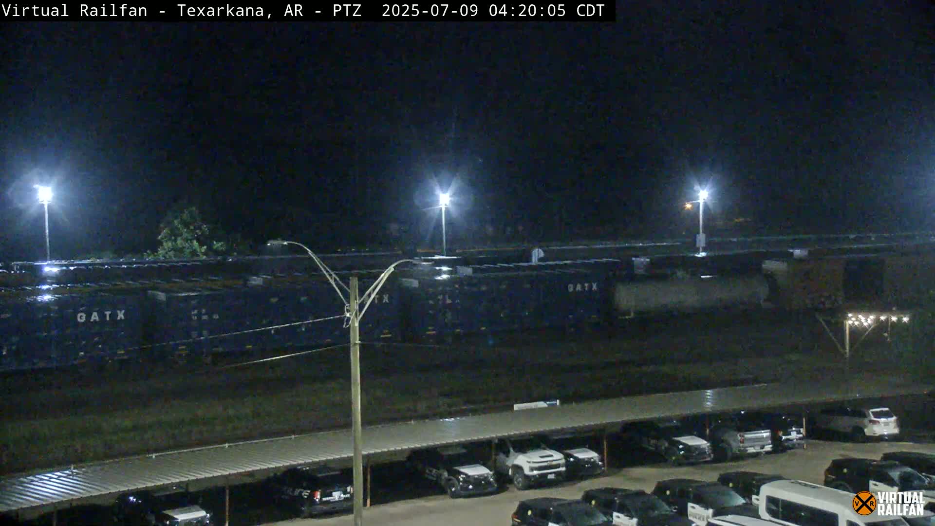 Texarkana Train Depot & Railroad Crossing Live Cam - Texarkana,Miller, Arkansas, USA 