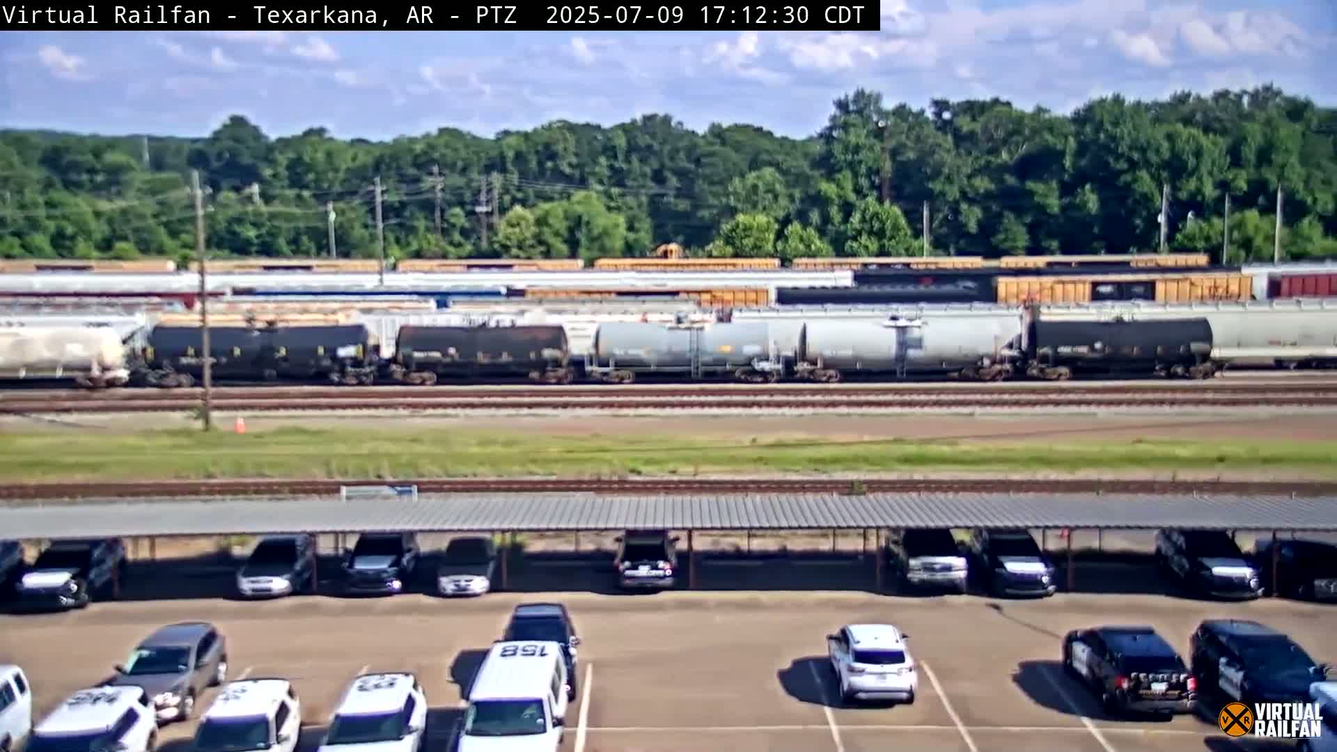 Texarkana Train Depot & Railroad Crossing Live Cam - Texarkana,Miller, Arkansas, USA 