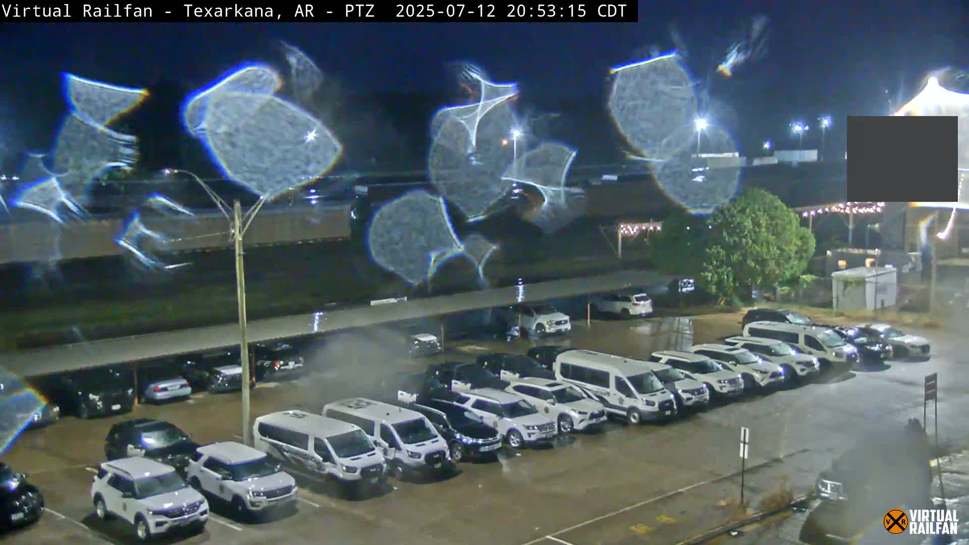 Texarkana Train Depot & Railroad Crossing Live Cam - Texarkana,Miller, Arkansas, USA 