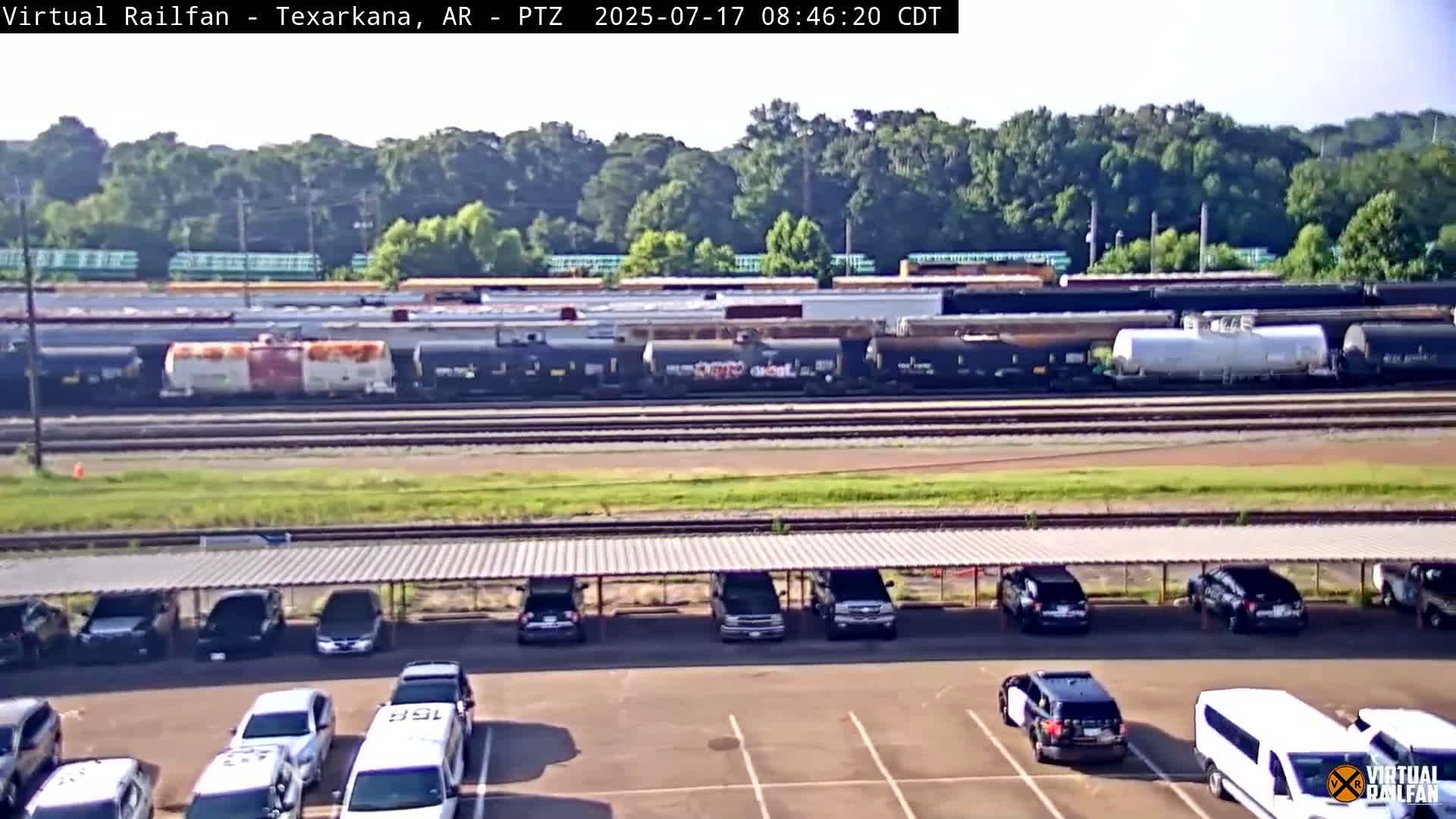 Texarkana Train Depot & Railroad Crossing Live Cam - Texarkana,Miller, Arkansas, USA 