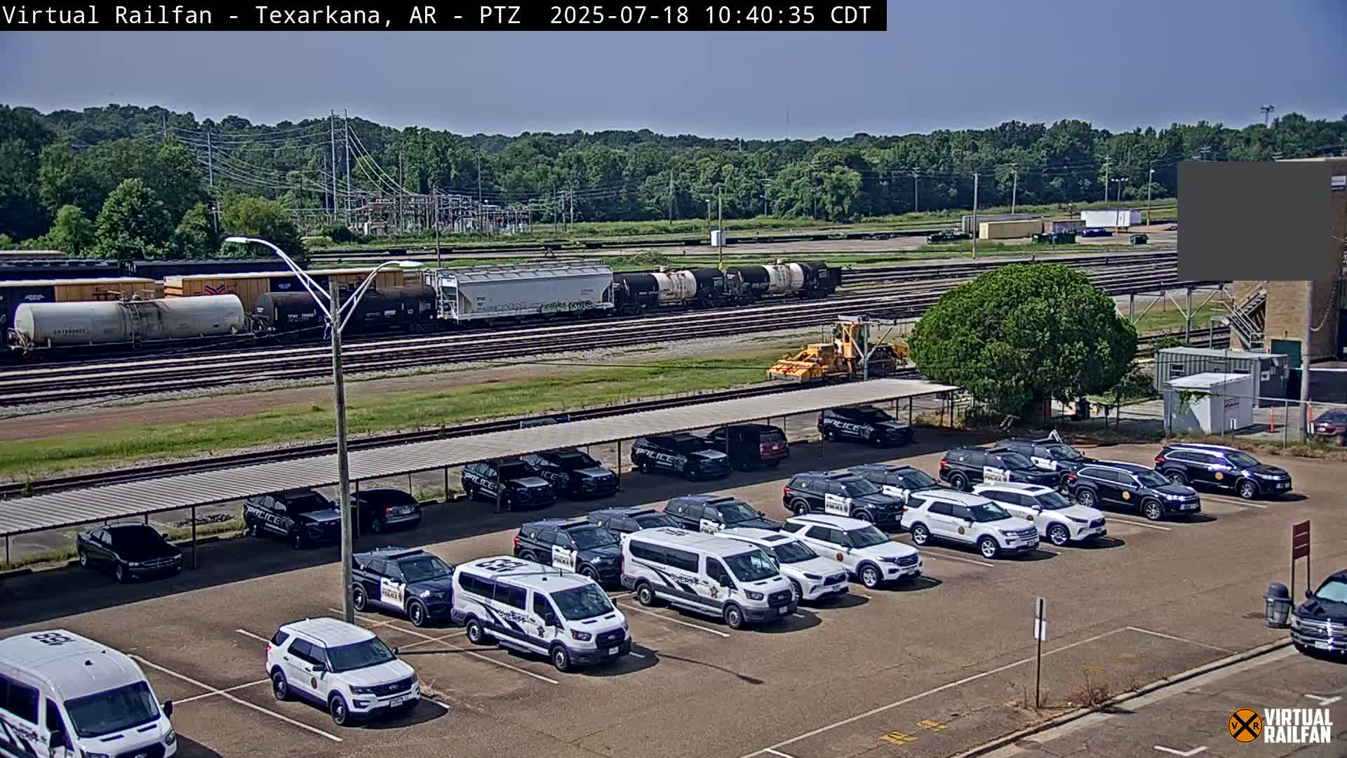 Texarkana Train Depot & Railroad Crossing Live Cam - Texarkana,Miller, Arkansas, USA 