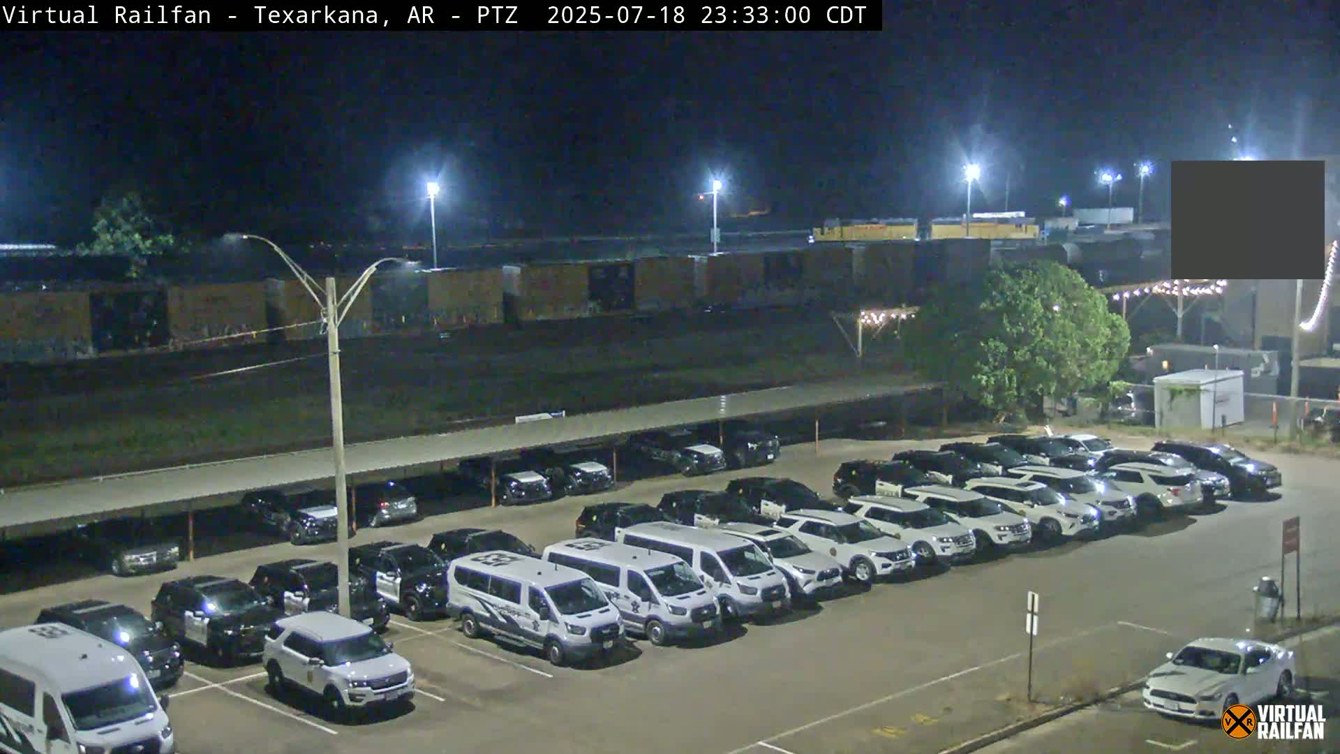 Texarkana Train Depot & Railroad Crossing Live Cam - Texarkana,Miller, Arkansas, USA 