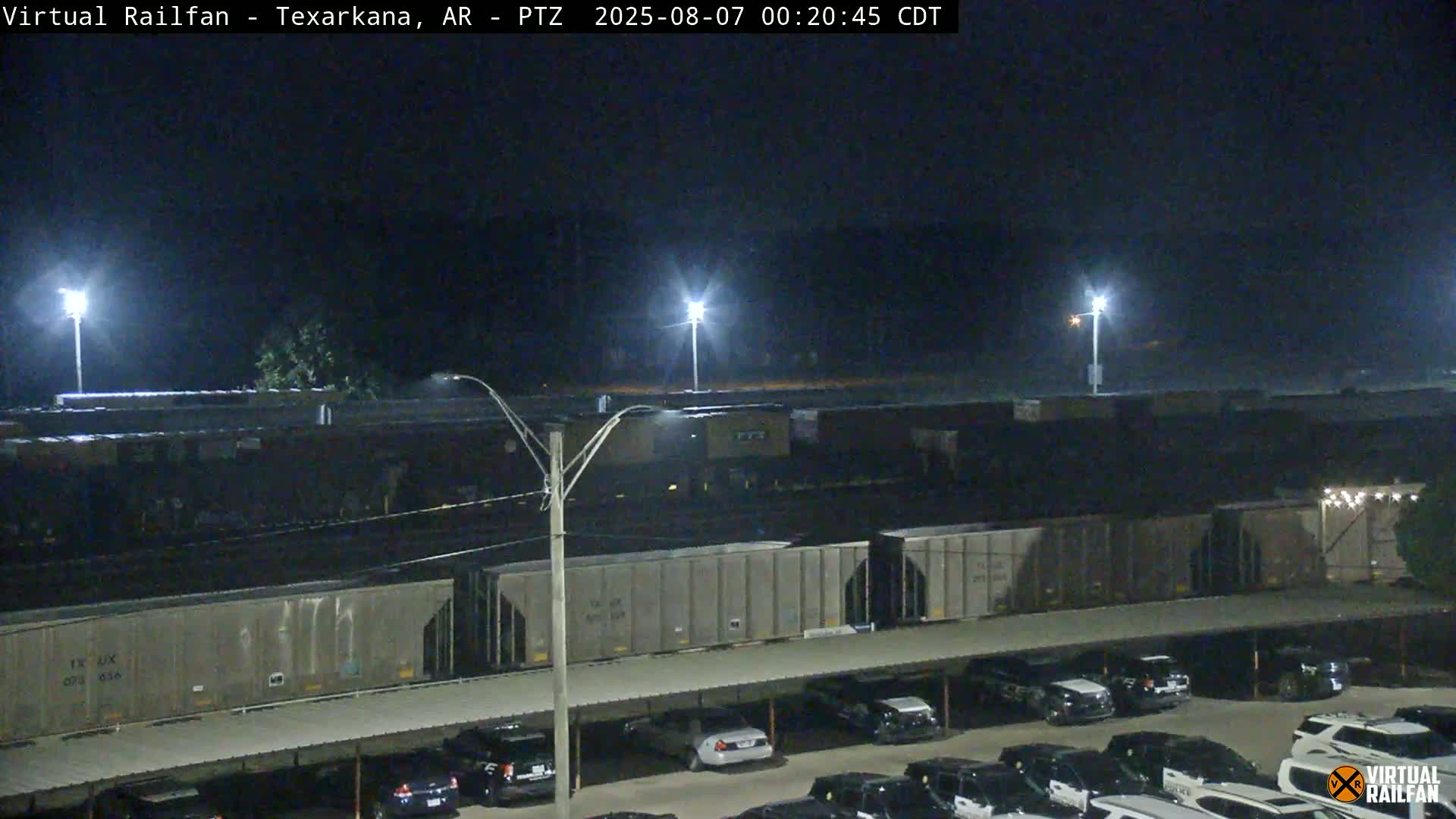 Texarkana Train Depot & Railroad Crossing Live Cam - Texarkana,Miller, Arkansas, USA 