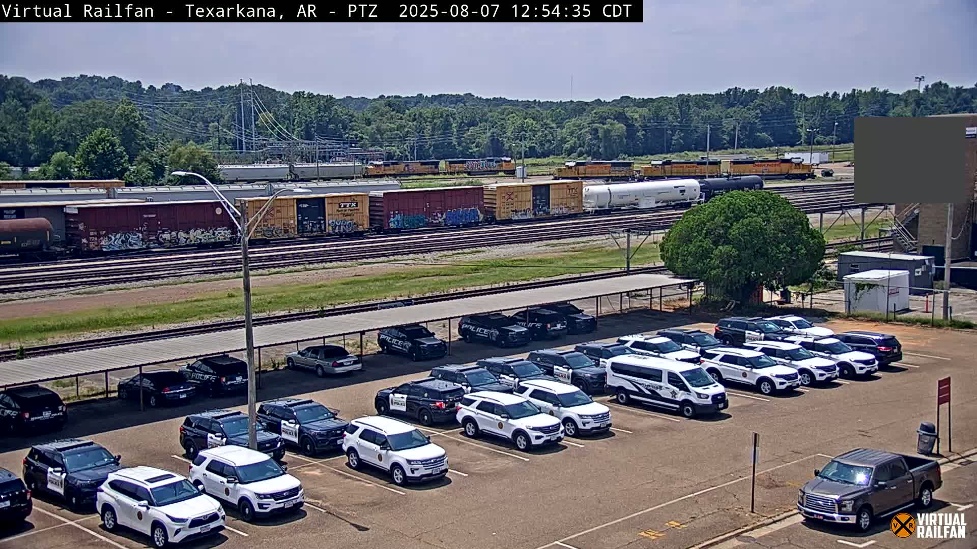 Texarkana Train Depot & Railroad Crossing Live Cam - Texarkana,Miller, Arkansas, USA 