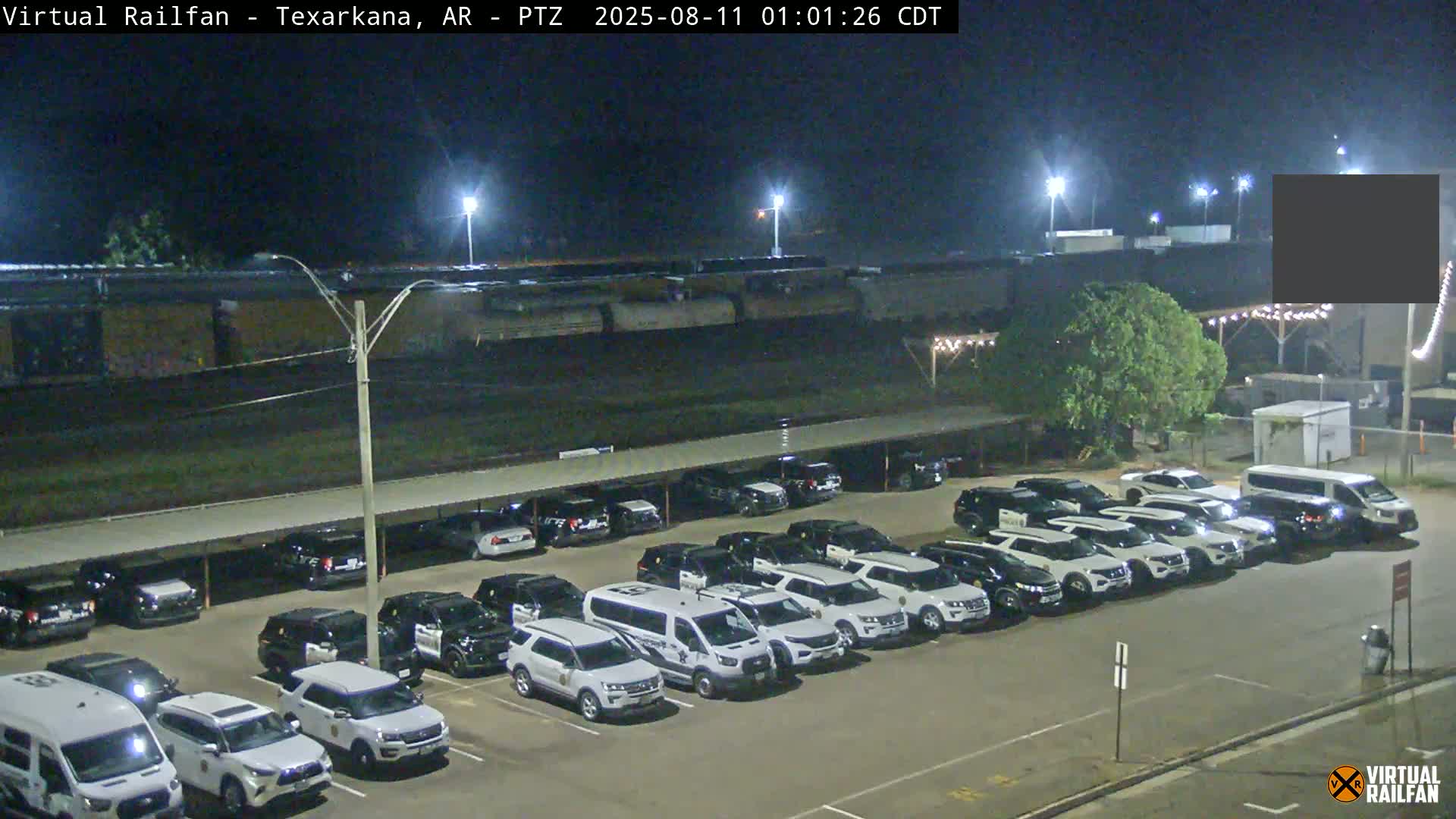 Texarkana Train Depot & Railroad Crossing Live Cam - Texarkana,Miller, Arkansas, USA 