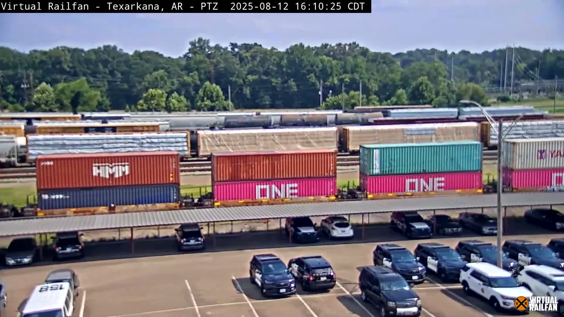 Texarkana Train Depot & Railroad Crossing Live Cam - Texarkana,Miller, Arkansas, USA 