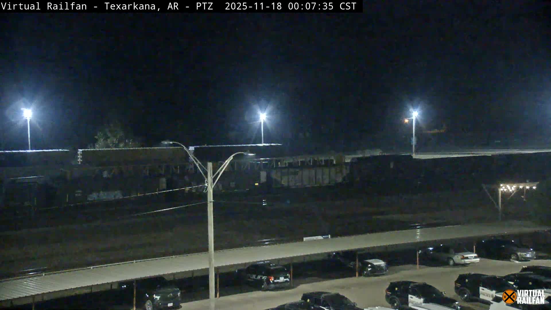Texarkana Train Depot & Railroad Crossing Live Cam - Texarkana,Miller, Arkansas, USA 