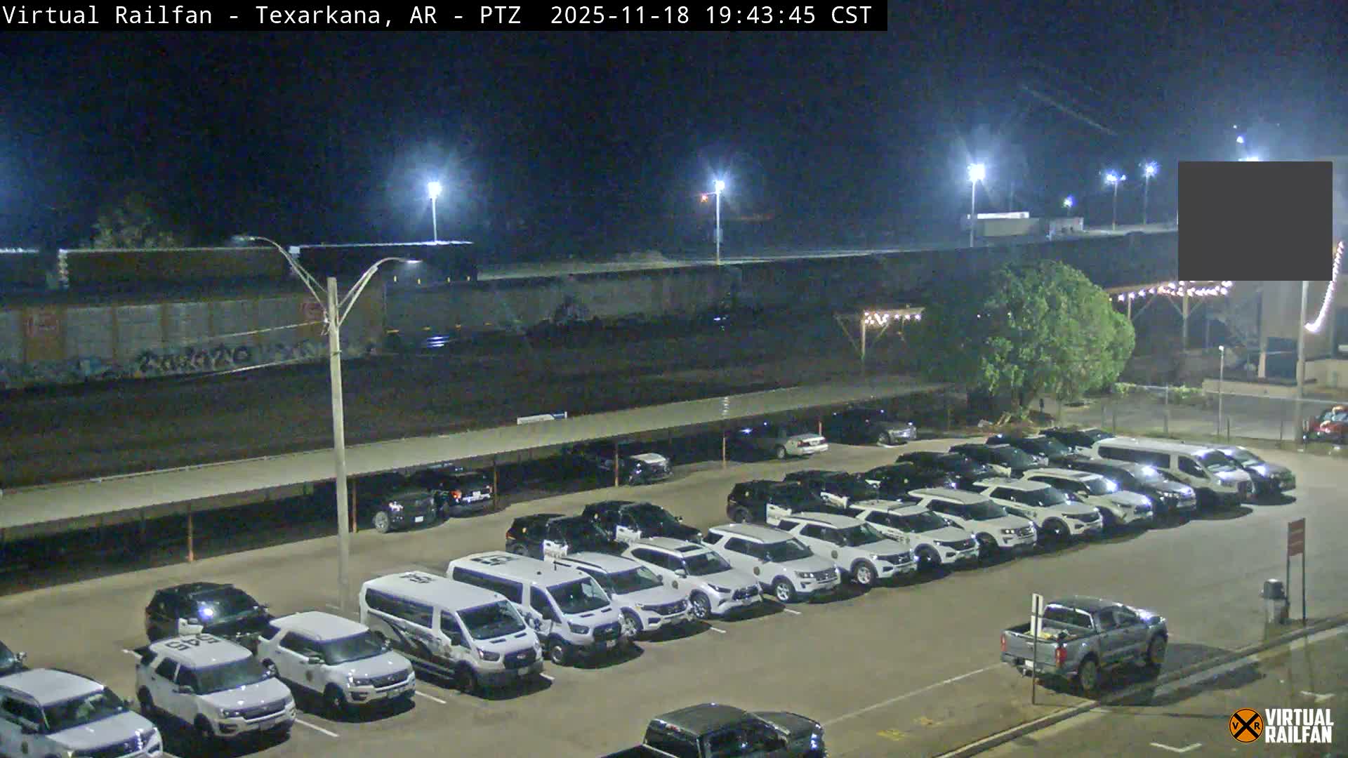 Texarkana Train Depot & Railroad Crossing Live Cam - Texarkana,Miller, Arkansas, USA 
