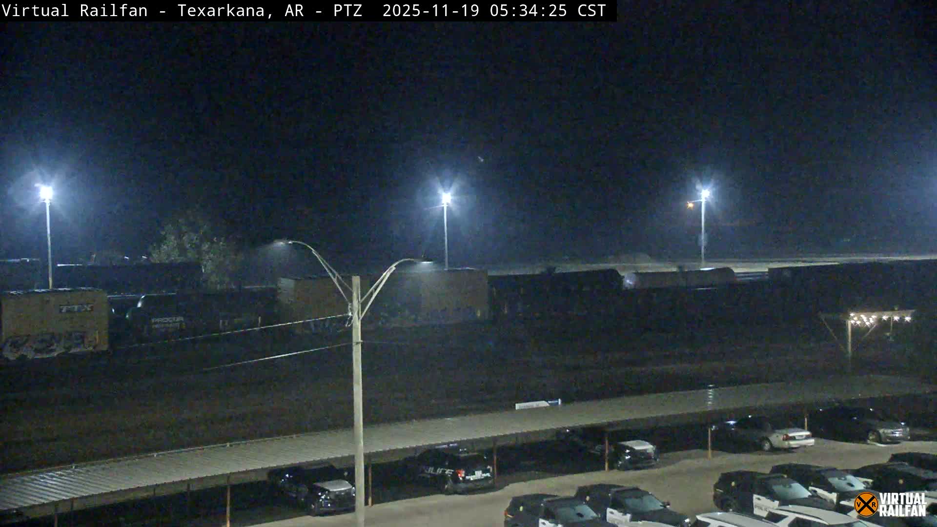 Texarkana Train Depot & Railroad Crossing Live Cam - Texarkana,Miller, Arkansas, USA 