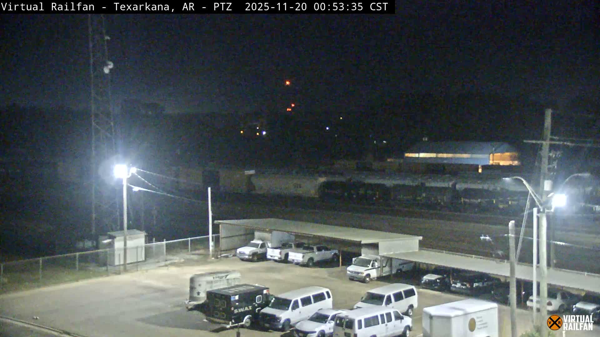 Texarkana Train Depot & Railroad Crossing Live Cam - Texarkana,Miller, Arkansas, USA 