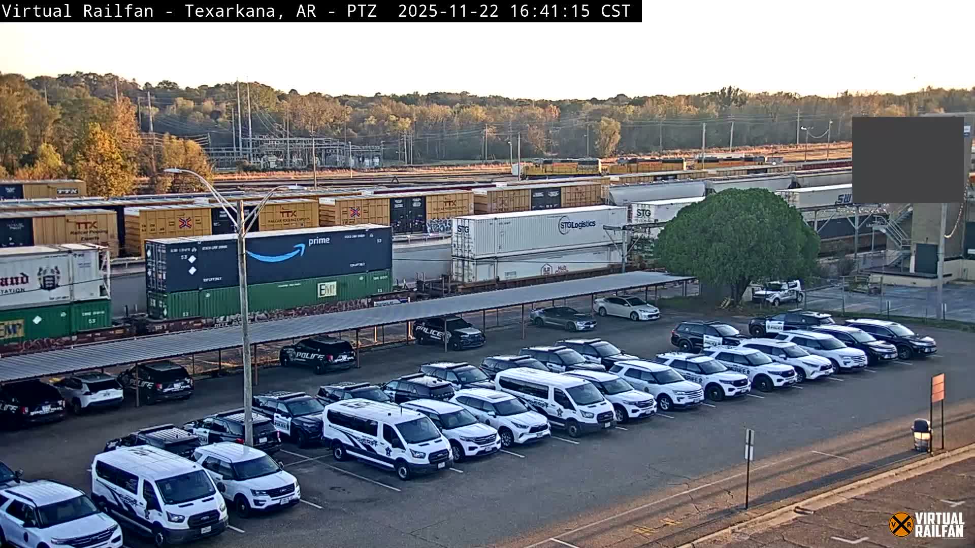 Texarkana Train Depot & Railroad Crossing Live Cam - Texarkana,Miller, Arkansas, USA 