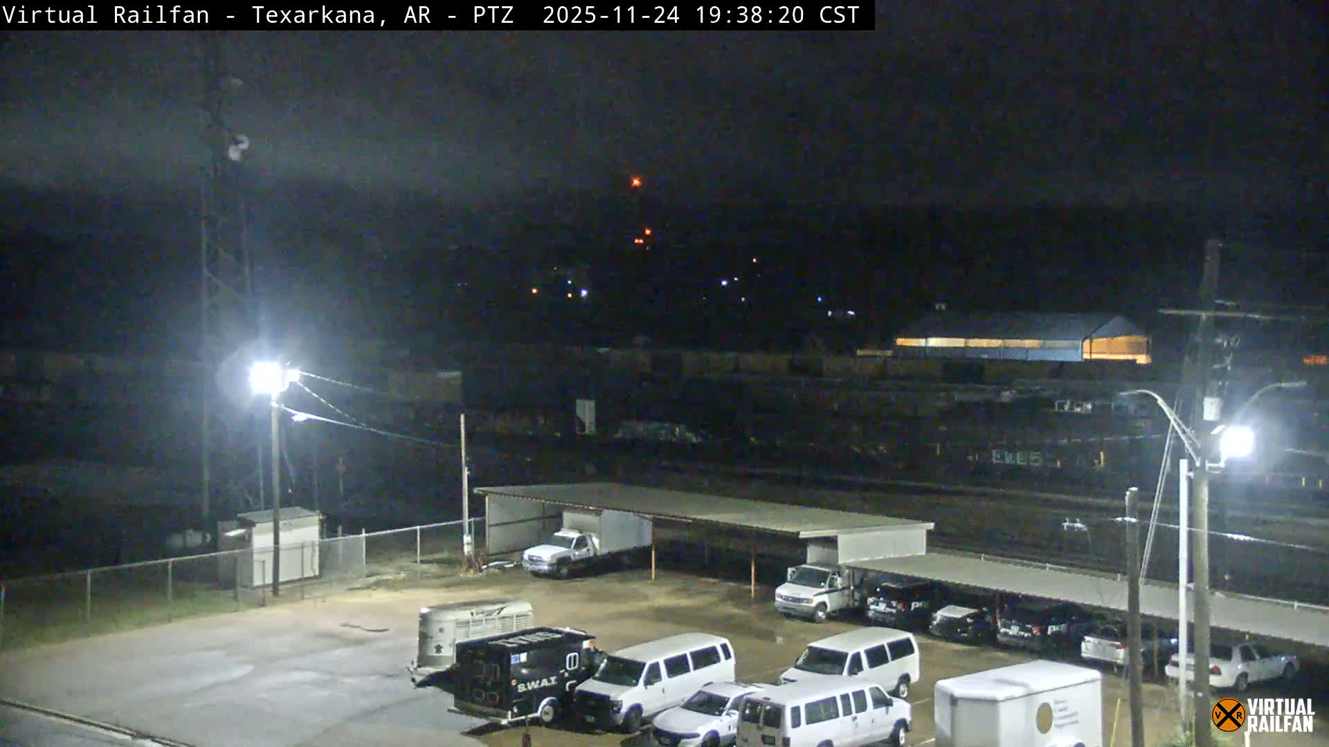 Texarkana Train Depot & Railroad Crossing Live Cam - Texarkana,Miller, Arkansas, USA 