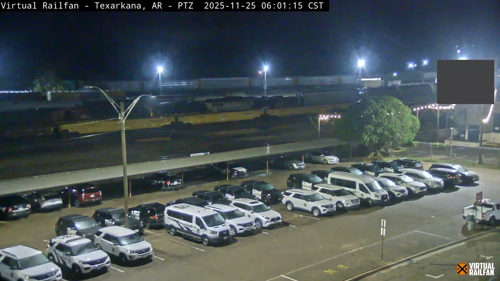 Texarkana Train Depot & Railroad Crossing Live Cam - Texarkana,Miller, Arkansas, USA 
