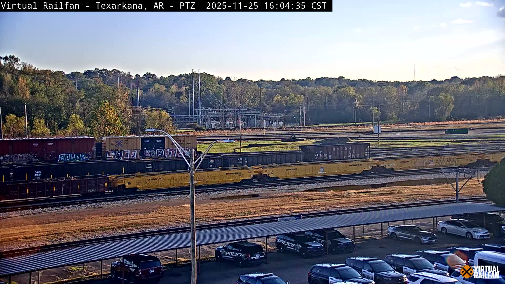 Texarkana Train Depot & Railroad Crossing Live Cam - Texarkana,Miller, Arkansas, USA 