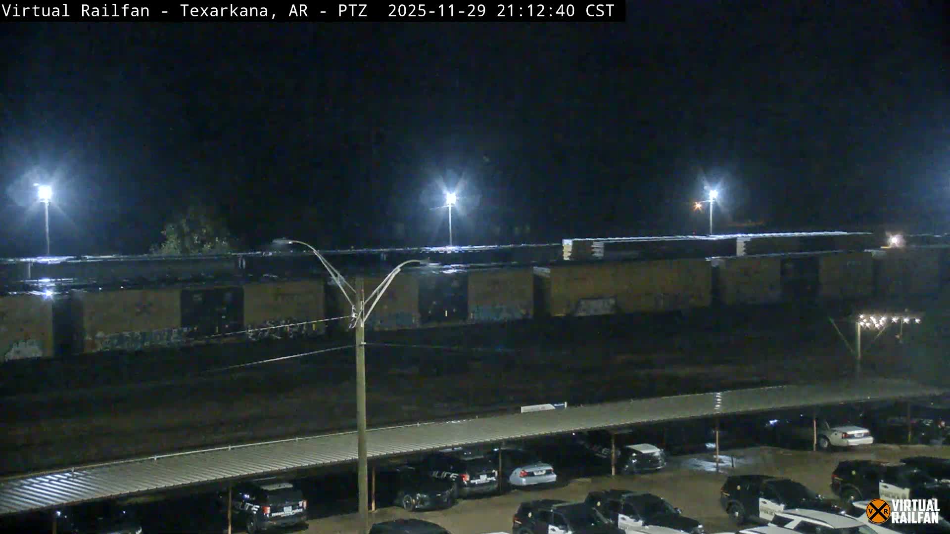 Texarkana Train Depot & Railroad Crossing Live Cam - Texarkana,Miller, Arkansas, USA 