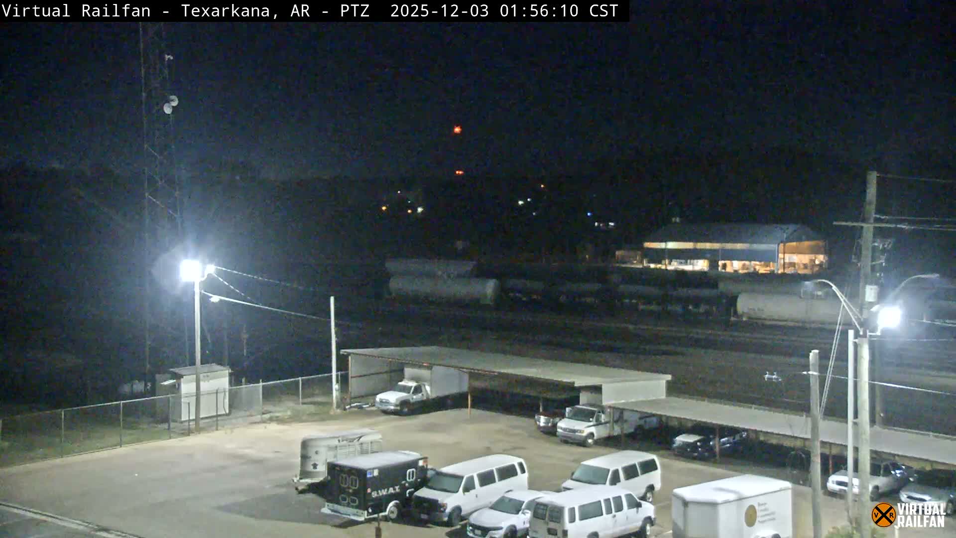 Texarkana Train Depot & Railroad Crossing Live Cam - Texarkana,Miller, Arkansas, USA 