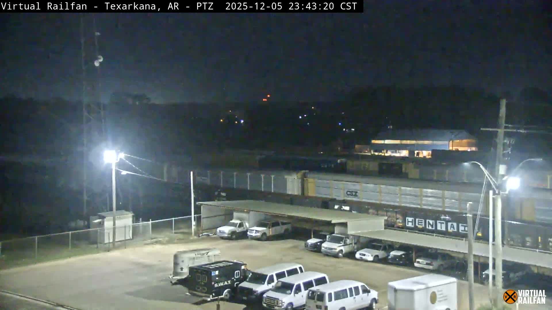 Texarkana Train Depot & Railroad Crossing Live Cam - Texarkana,Miller, Arkansas, USA 