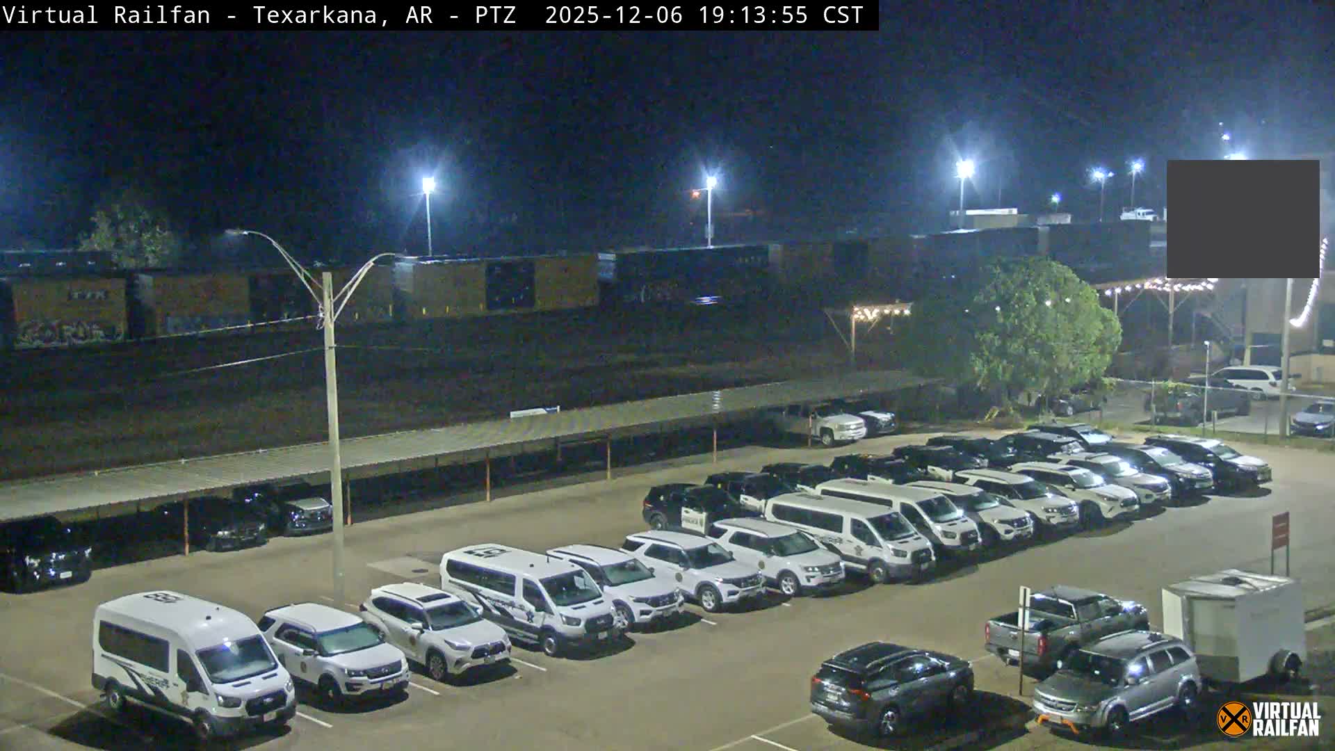 Texarkana Train Depot & Railroad Crossing Live Cam - Texarkana,Miller, Arkansas, USA 