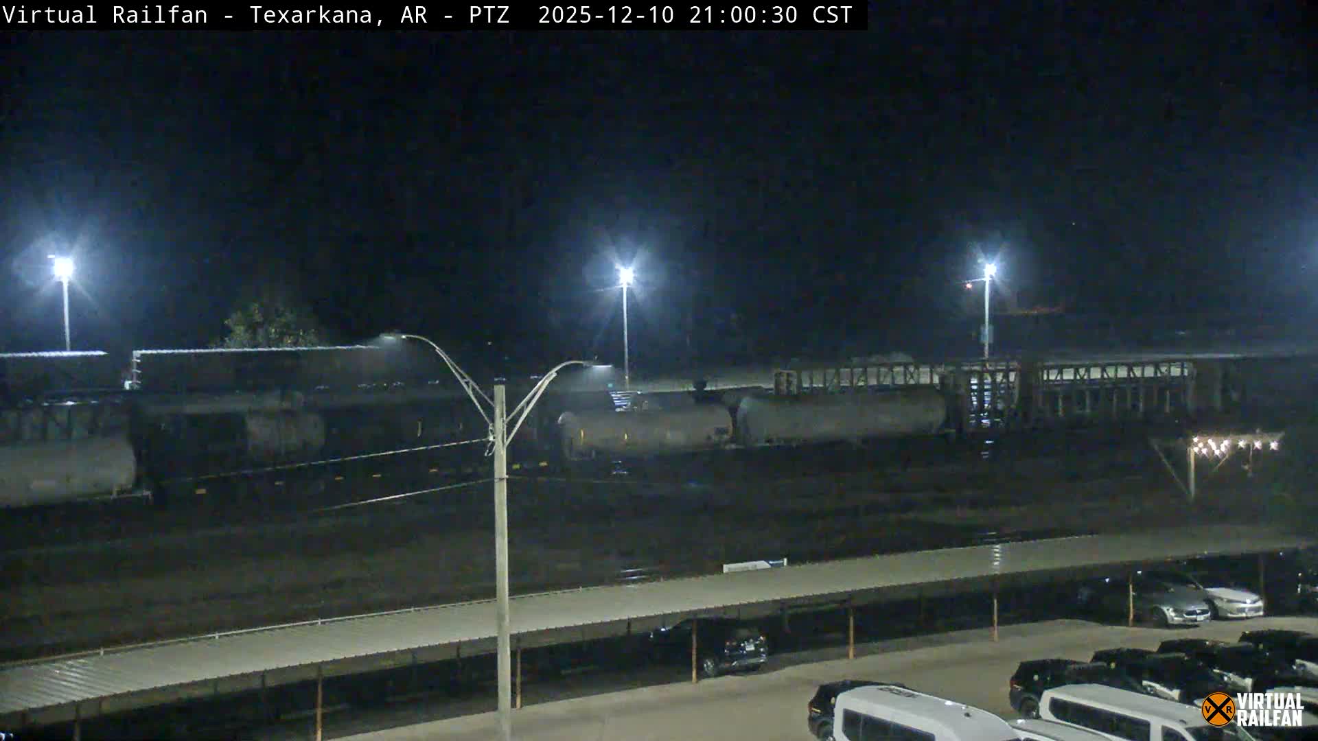 Texarkana Train Depot & Railroad Crossing Live Cam - Texarkana,Miller, Arkansas, USA 