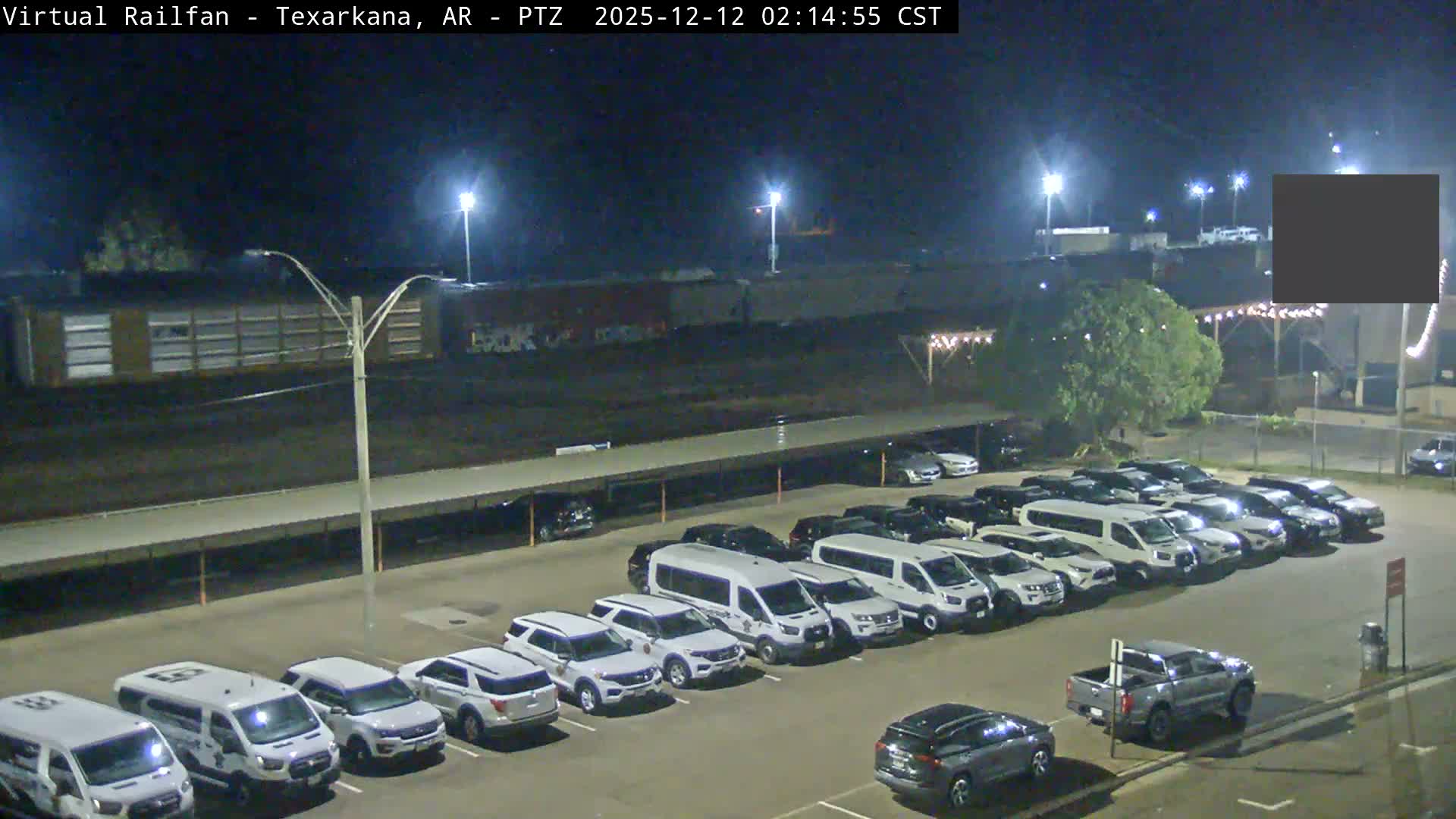 Texarkana Train Depot & Railroad Crossing Live Cam - Texarkana,Miller, Arkansas, USA 