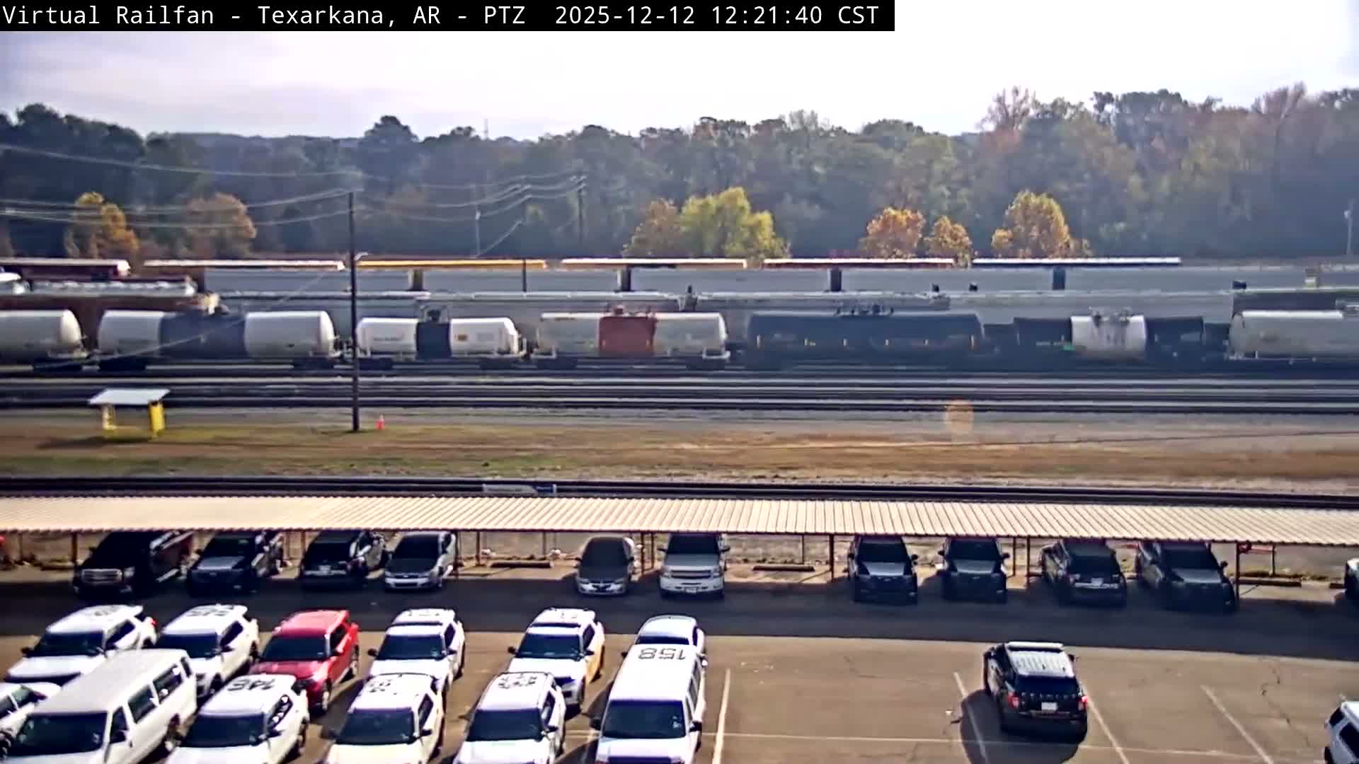 Texarkana Train Depot & Railroad Crossing Live Cam - Texarkana,Miller, Arkansas, USA 